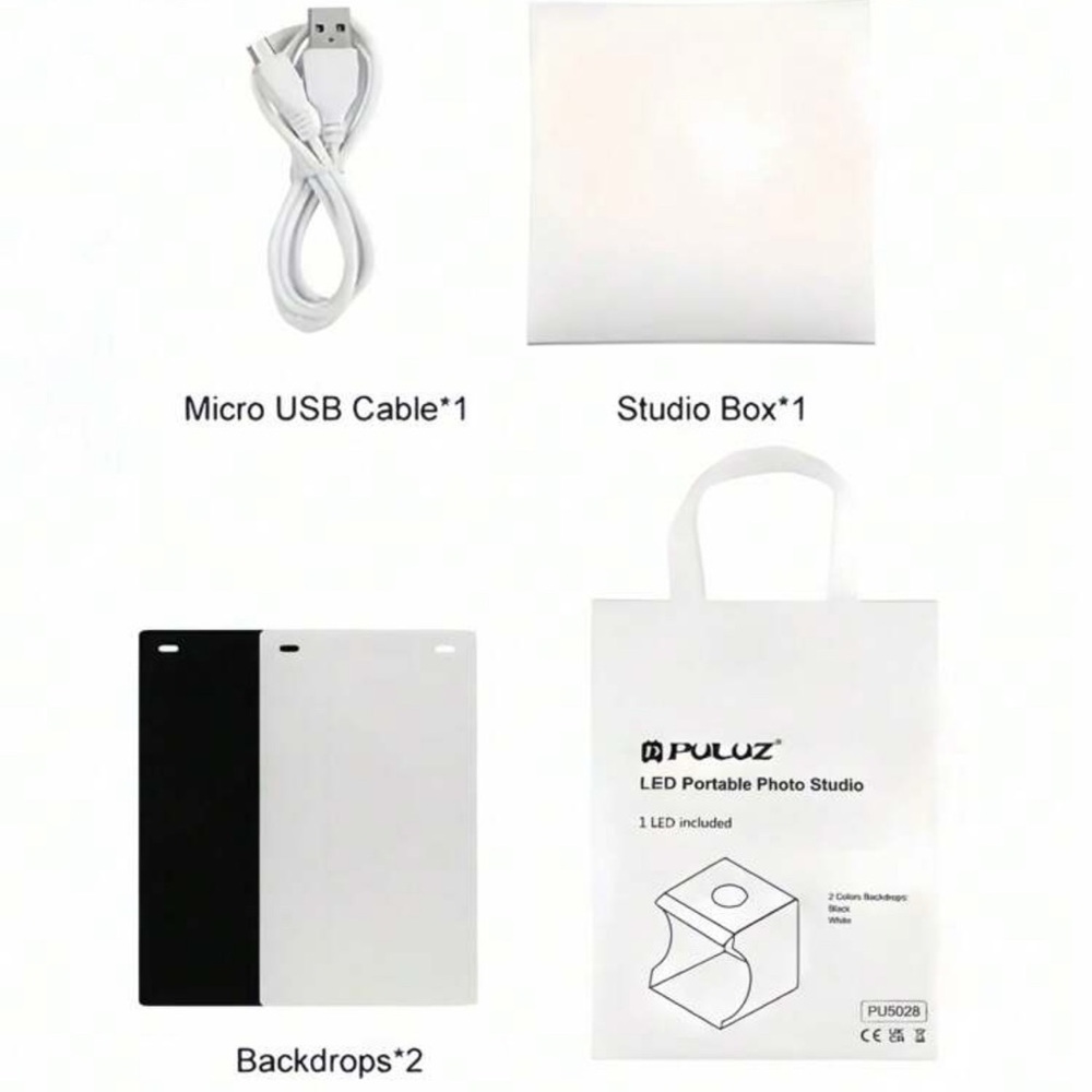 PRICE IS FIRM - Puluz White Travel Photography Light Box - Picture 6 of 7